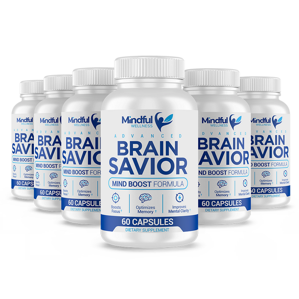 Brain Savior 6 bottles — 180-day supply